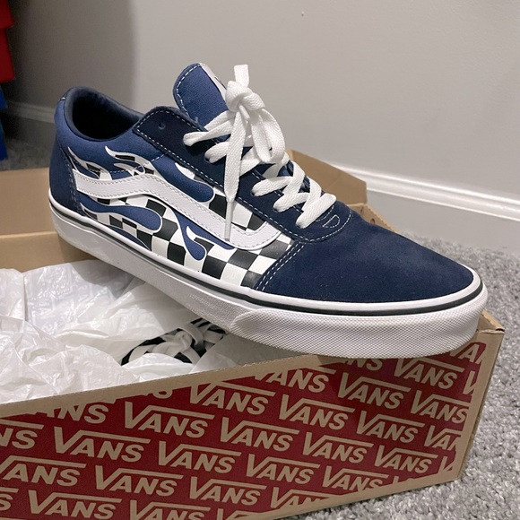 Men’s Blue Vans - Picture 2 of 4